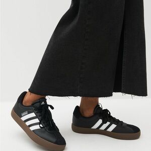 Adidas VL Court 3.0 Black and White Skate Shoes